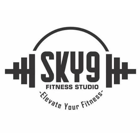 SKY9 Fitness Studio client logo — Google Business Profile Hyderabad client of Aadhya Solutions